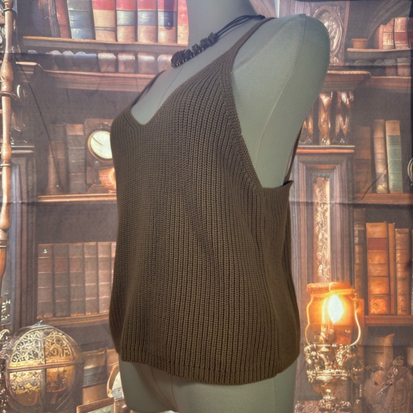 NWT Frye Crochet Cardigan & Tank Top Set - Size Large - Picture 7 of 9